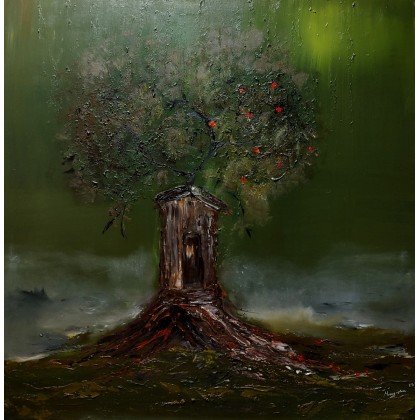 Obraz olejny -Requiem-Musmo, Monika Muszyńska, obrazy olejne