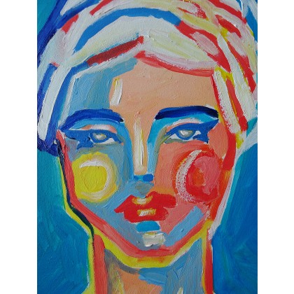 Marlena Kuć - obrazy olejne - portret kobiety foto #3