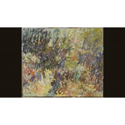 Eryk Maler - obrazy olejne - W koronach drzew, 120x140 cm foto #1