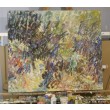 W koronach drzew, 120x140 cm