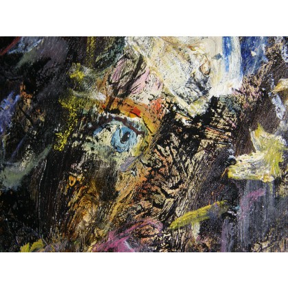 Eryk Maler - obrazy olejne - W koronach drzew, 120x140 cm foto #3
