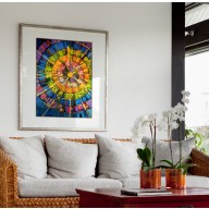 MANDALA 15 - RYSUNEK PASTELAMI