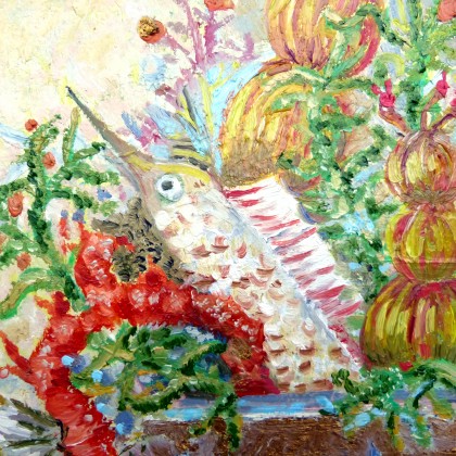 Elżbieta Goszczycka - obrazy olejne - Owoce morza / Frutti di mare foto #2
