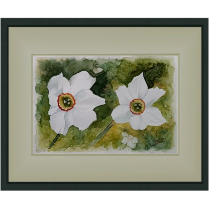 Joanna Tomczyk - obrazy akwarela - Wiosenna świeżość, Akwarela A4 foto #1