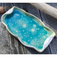Ceramiczna patera świąteczna (c702)
