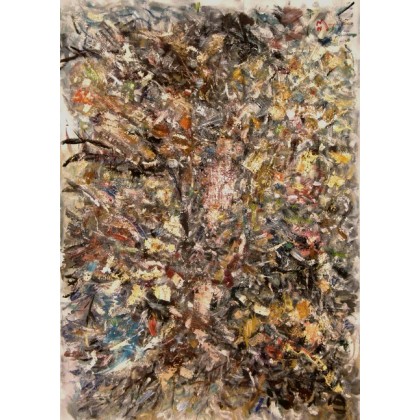 Eryk Maler - obrazy olejne - RAMKA i DRZEWO, 70x100 cm foto #1