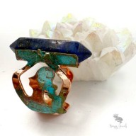 Pierścionek z lapis lazuli