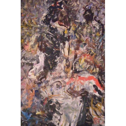 Flamenco, 70x100, 2023, Eryk Maler, obrazy olejne