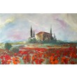 Toskania, Val d?Orcia. Giclee