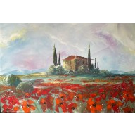 TOSKANIA, VAL D?ORCIA. GICLEE