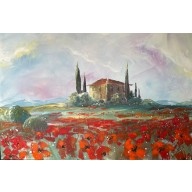TOSKANIA, VAL DORCIA. GICLEE