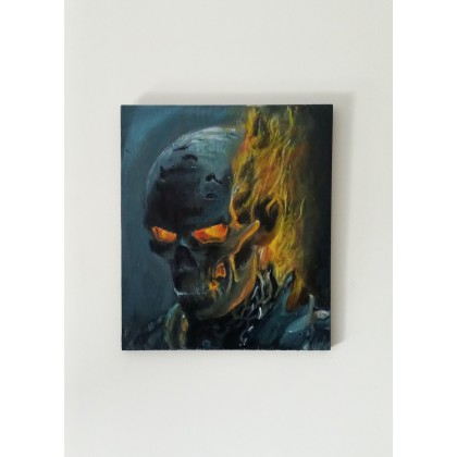 Ghost Rider, Patrick Jaworowicz, obrazy akryl