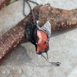 Kamykowy anioł z czerwonym jaspisem II