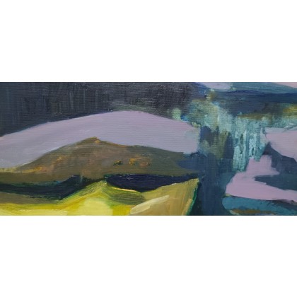 Maryla Wąsowska - obrazy olejne - ,,Góryobraz olejny o wymiarach 81x65cm. foto #1