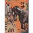 Horses...  70x50cm Aktyl na płótnie