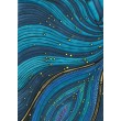 Wydruk, obraz intuicyjny, sztuka mediumistyczna, kosmiczna joni, linie neurograficzne, neuro art