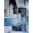 Abstrakcja - obraz akrylowy 60/80 cm