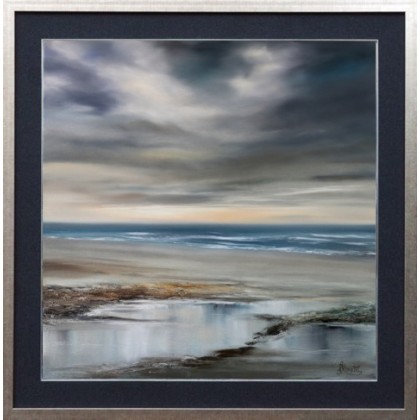 Lidia Olbrycht - obrazy olejne - Morze Nowoczesny, ręcznie malowany olejny foto #2