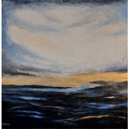 Paulina Lebida - obrazy akryl - Głębia oceanu-obraz akrylowy 60/60 cm foto #1