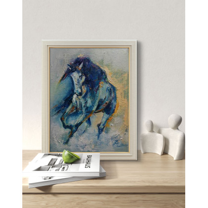 Justyna Zielonka - obrazy olejne - KONIK 1 foto #1