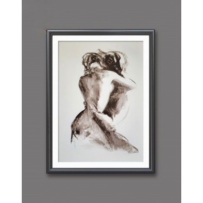 Lovers - 50x70cm, Alina Louka, plakaty