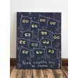 Nocą wszystkie koty są czarne. Giclee