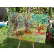 Wierzby, lato, 80x120