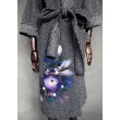 Płaszcz kimono szary melanż