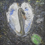 Łabędzie,, 100x100, 2024