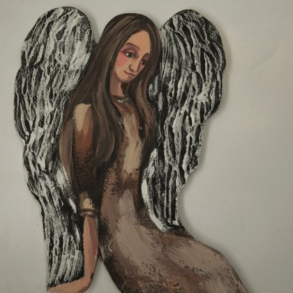 Anawa-art - anioły i aniołki - Odpoczynek Anioła.... foto #1