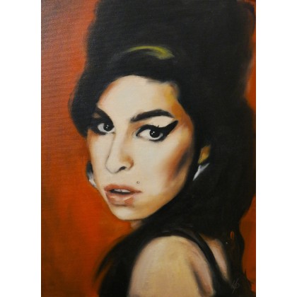 Amy Winehouse, Wiktoria Pydo, obrazy olejne