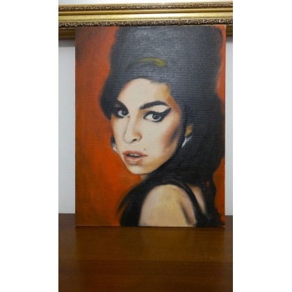 Wiktoria Pydo - obrazy olejne - Amy Winehouse foto #2