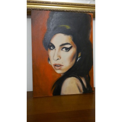 Wiktoria Pydo - obrazy olejne - Amy Winehouse foto #4