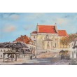 Kazimierz Dolny nad Wisłą, olej, 50x70