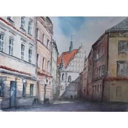 Lublin akwarela, Agnieszka Margul, obrazy akwarela