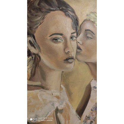 Mirona Kaczmarek - obrazy olejne - obraz olejny kobiety 50x60 foto #4