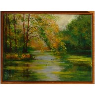 LATO OBRAZ OLEJNY 30-40CM