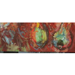 Ryba na czerwonym, 70x90 cm, 2010