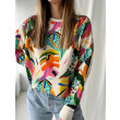 Young heart / jungle print bluza