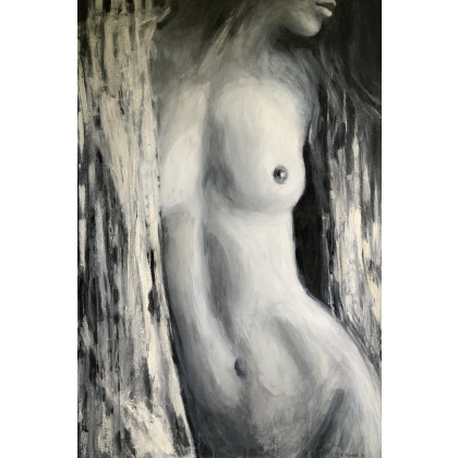 Natural woman I, Karolina Malarska, obrazy akryl
