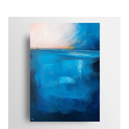 Morze - obraz akrylowy 70/100 cm, Paulina Lebida, obrazy akryl