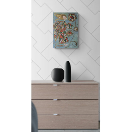 4mara - wydruki na płótnie - Kwiatek szczęścia. Giclee foto #1