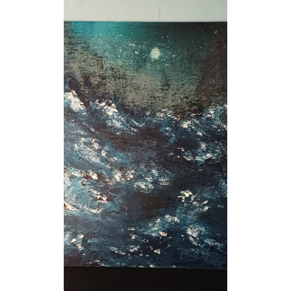 Paula Staniec - obrazy akryl - ANYTHING BUT THE SEA foto #1