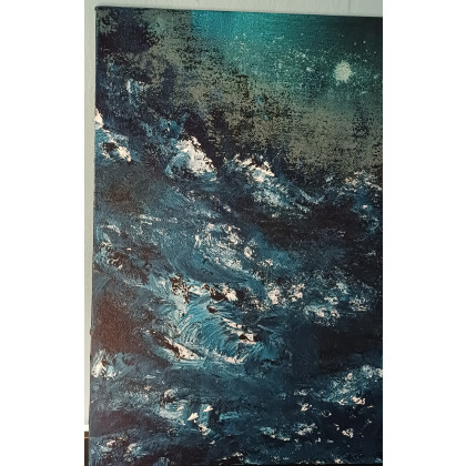 Paula Staniec - obrazy akryl - ANYTHING BUT THE SEA foto #2