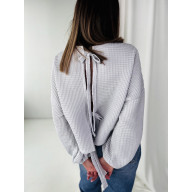 BLUZA WAFELKOWA / ASH