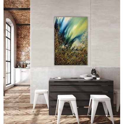 Felix Guenther - obrazy akryl - Flame of spring foto #2