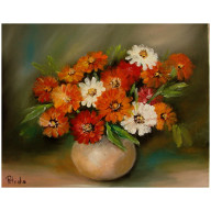 Cynie obraz olejny 40cm - 50cm