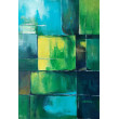 Abstrakcja -obraz akrylowy 100/70 cm