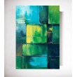 Abstrakcja -obraz akrylowy 100/70 cm