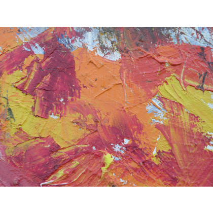 Eryk Maler - obrazy olejne - Wino, ryby, owoce, 70x100, 2024 foto #3